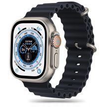Tech-Protect IconBand Pro Armband für Apple Watch 4 / 5 / 6 / 7 / 8 / 9 / SE / Ultra 1 / 2 (42/44/45/49 mm) – Schwarz