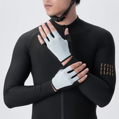 2. Wozinsky WRR-02M Fahrradhandschuhe, Größe M – grau