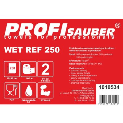 3. Tücher für den ProfiSauber WET REF 250 Einweicheimer - INSERT