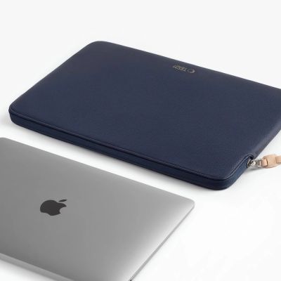 4. Tech-Protect Fleece-Laptoptasche 13-14" - Blau