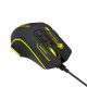 6. Wozinsky WMGK-1181W Kabelgebundene optische Gaming-Maus mit 7200 DPI und Hintergrundbeleuchtung – Schwarz und Gelb