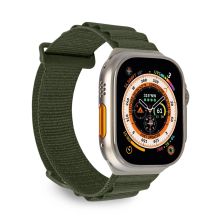Puro Extreme Nylonarmband für Apple Watch 42 / 44 / 45 / 49 mm – Dunkelgrün