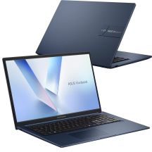 ASUS Vivobook 17 X1704MA-AU035, Intel Core i7-350, 17,3" FHD IPS-Display (60 Hz, 250 Nits), 16 GB DDR5 SSD, Intel Grafik, WLAN + Bluetooth, 720p-Kamera, 50 Wh Akku, kein Betriebssystem, leises Blau