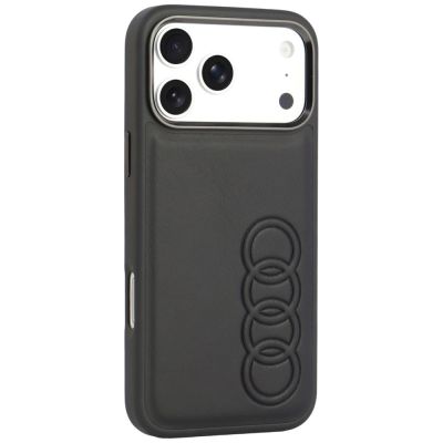 2. Audi TT MagSafe-Hülle aus Kunstleder für iPhone 18 Pro Max / 17 Pro Max – Schwarz
