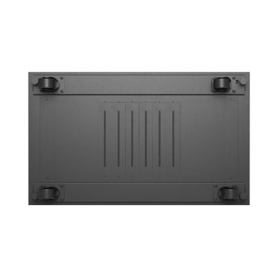 8. 19" 32U 600x1000 schwarzer Stand-Rack-Schrank mit perforierten Türen LCD Lanberg (Flat Pack)