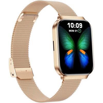 8. Smartwatch Gravity Roségold Armband + Armband GT44-2