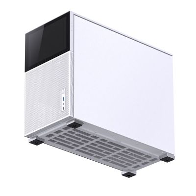 20. Jonsbo D31 Mesh-Schutzhülle für Micro-ATX-Gehäuse, gehärtetes Glas – Weiß