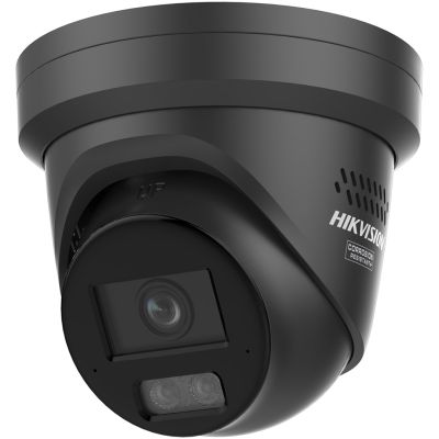 Hikvision Pro Serie mit ColorVu DS-2CD2387G3-LIS2UY/SL (2,8 mm)/SCHWARZ Industrielle Schwenk- und Neigekamera IP-Sicherheitskamera für Innen- und Außenbereich 3840 x 2160 px Deckenmontage