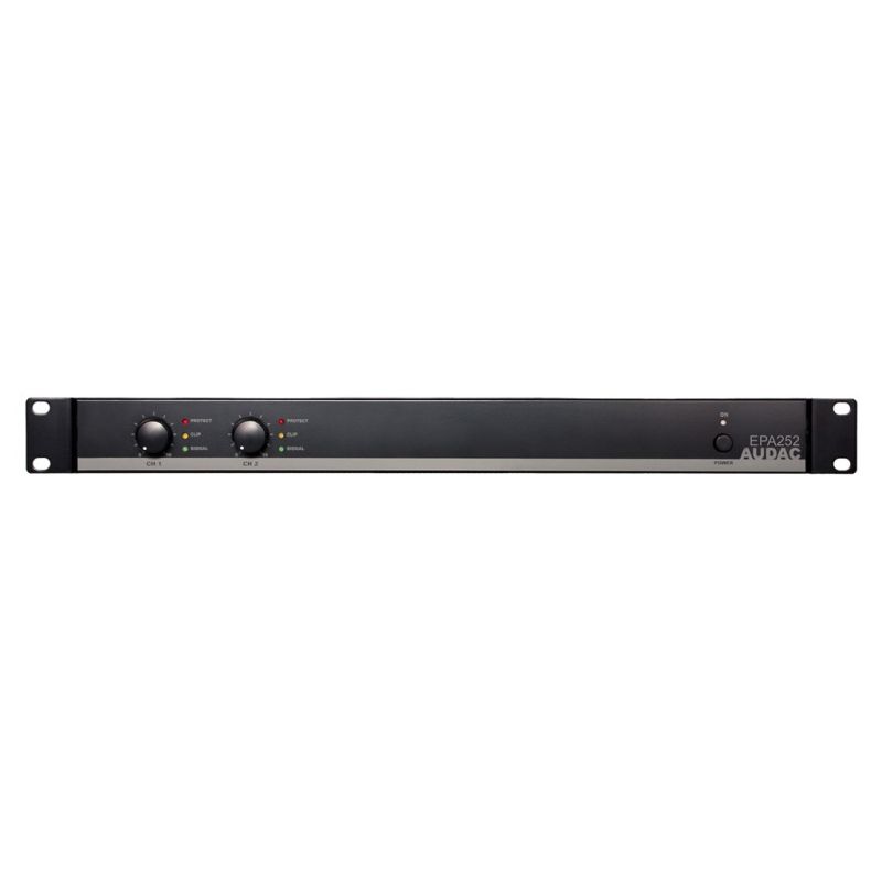 3. Audac AUDAC EPA252 dvikanalis Dclasses stiprintuvas 2 x 250 W