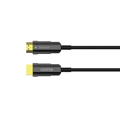 12. UNITEK Optisches Kabel HDMI 2.0 Aktives optisches Kabel 4K 60Hz 20M
