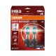 Glühbirne (2er-Set) HB3 12V 60W P20D, bis zu 150 m Leuchtweite, bis zu 150 % höhere Helligkeit, bis zu 20 % weißeres Licht, Night Breaker Laser, weiß