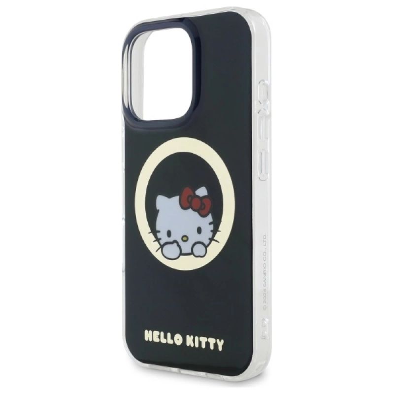 6. Hello Kitty IML Sweet Kitty Magsafe Hülle für iPhone 16 Pro Max - Schwarz