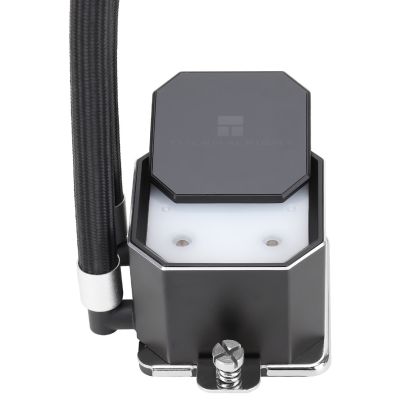 7. Thermalright Frozen Prism 360 BLACK Komplett-Wasserkühlung mit RGB-Hintergrundbeleuchtung, 360 mm, Schwarz