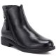 Damen-Lederstiefeletten, gefüttert, schwarz Potocki JE19485ac