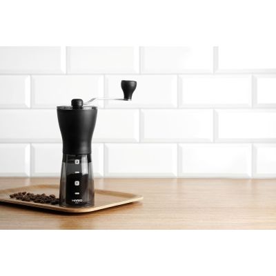 4. HARIO MSS-1DTB Handkaffeemühle (Kegelmahlwerk; schwarz)
