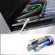 11. Joyroom S-A51 Cutting-Edge Series 60W USB-C - USB-C Kabel 1,2m - hellgrau