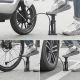 7. Rockbros 4522L Ultraleichte Fahrrad-Fußpumpe – Schwarz