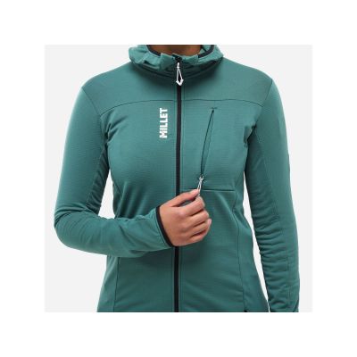 5. MILLET TRILOGY ICON LIGHTGRID HW Sweatshirt grün