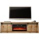 2. GRANERO TV-Schrank + Kamin 200x56,7x35 Wotan Eiche