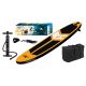 7. SET - SUP-BOARD 90KG AUFBLASBARES SURF 245x57x10CM ORANGE