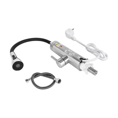 6. TEESA Durchfluss-Wassererhitzer TSA4107 Küchenarmatur aus Metall mit flexiblem Auslauf