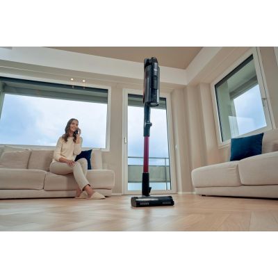 75. Hoover HF610HX 011 Akku-Staubsauger, beutellos, 0,7 l, 650 W, lila, 4 Ah