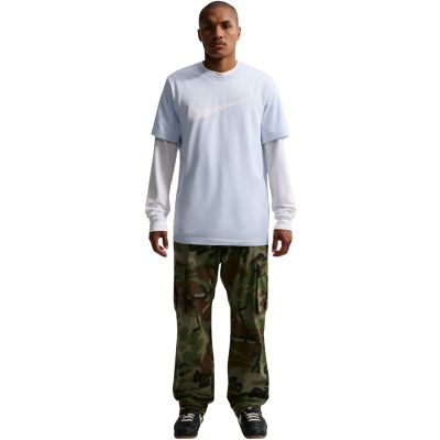 6. Nike NSW T-Shirt mit Icon Swoosh, Herren, Blau, DC5094 408