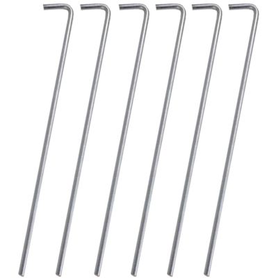3. Zeltnägel 23 cm, 6er-Set, Metall, Camp Active