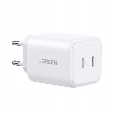3. Ugreen GaN 45W 2xUSB-C Ladegerät – Weiß