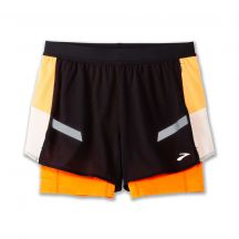 Damen Run Visible 4" 2in1 Short 2.0 Laufshorts
