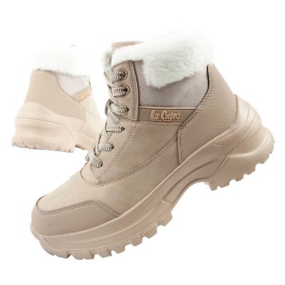 Lee Cooper Damen Winter Trekking Sportschuhe Lee Cooper isoliert beige