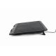 3. GEMBIRD 15" Notebook-Kühlständer mit 1 x 12 cm Lüfter, LED-Hintergrundbeleuchtung, NBS-1F15-04