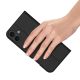 8. Dux Ducis Skin Pro Hülle für iPhone 16 Plus mit Klappe und Kartenfach – Schwarz