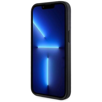 3. Guess 4G Stripes Case mit Magsafe Wallet für iPhone 15 Schwarz