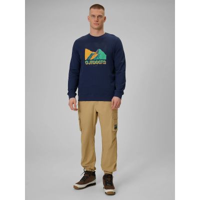 3. Langarmshirt mit Aufdruck für Herren 4F 4FRAW25TLONM618-31S