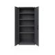 3. Iron Mate MARS Metall-Garagenschrank 185 x 90 x 45 Anthrazit RAL7016