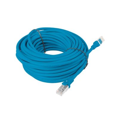 2. UTP-Patchkabel Lanberg PCU6-10CC-1500-B (RJ45 - RJ45 ; 15m; UTP; Kat. 6; blau)