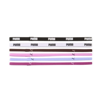 Puma Sportbands Haarbänder, 6 Stück, 53452 29