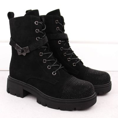 9. Isolierte Plateau-Arbeitsstiefel S.Barski W OLI266 schwarz