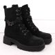 9. Isolierte Plateau-Arbeitsstiefel S.Barski W OLI266 schwarz