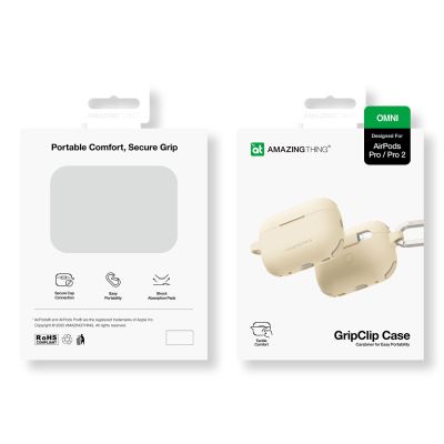 4. AmazingThing Omni Case für AirPods Pro 2 – Wüste