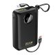Dudao K14+ Powerbank 20000mAh 22,5W USB-C / USB-A / Integrierte Lightning und USB-C-Kabel - Schwarz