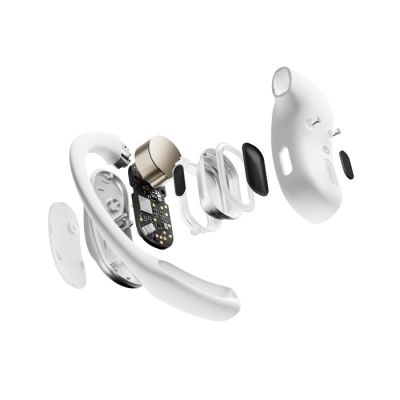 3. Shokz OpenFit Air Kabellose In-Ear-Kopfhörer, Weiß