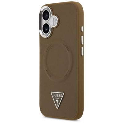 2. Guess Triangle Logo MagSafe Hülle für iPhone 17 - Braun