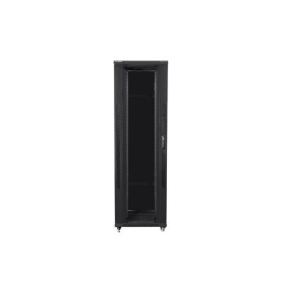 4. Lanberg FF01-8242-12B Rack-Schrank (42 HE; 19 Zoll; 2047 mm / 800 mm / 1200 mm; Standgerät; Glas; 800 kg; schwarz)