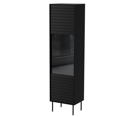 CORTINA Vitrine 53x40x182 schwarz