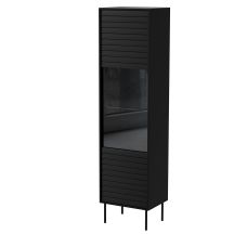 CORTINA Vitrine 53x40x182 schwarz