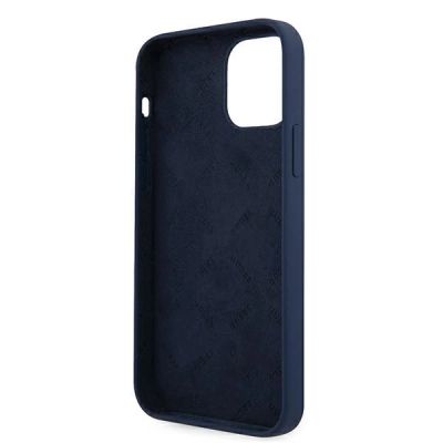 7. Guess GUHCP12SLSVSBL iPhone 12 mini 5.4" blau/blau Hardcase Script Vintage