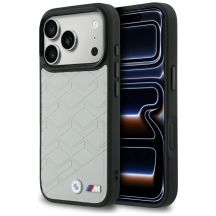 BMW M Shape Logo MagSafe Hülle für iPhone 17 Pro Max – Grau