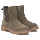 4. Damen-Lederstiefeletten im Chelsea-Stil khaki Filippo DBT7935